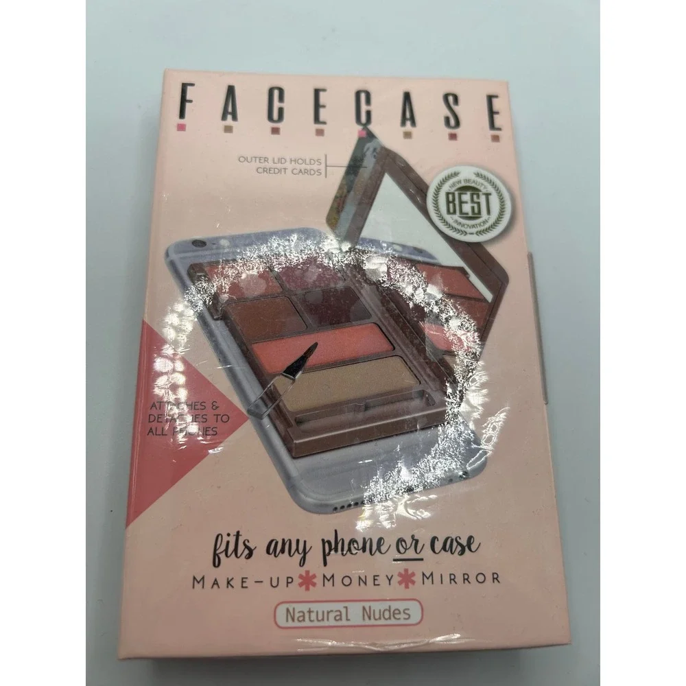 FACECASE Natural Nudes 4 Cream Matte Lipsticks Conditioning Balm Touch Up Powder